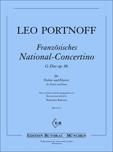 Cover - Leo Portnoff, French National Concertino op. 86